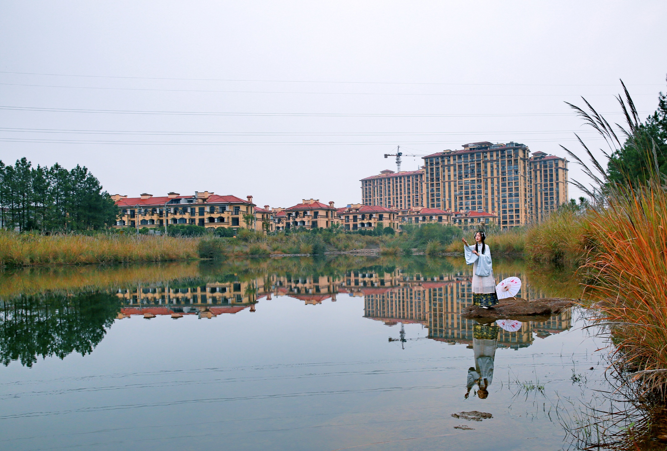 《在水一方》摄于金华市婺城区琅琊镇白沙溪