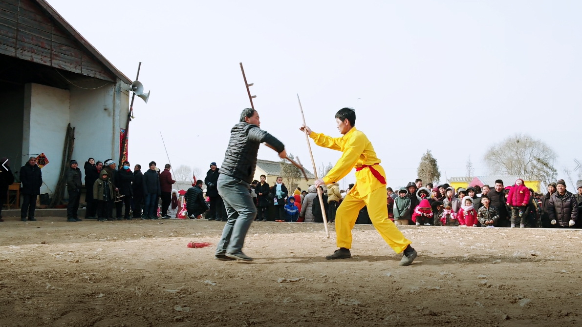 中国年风俗:红红火火梅花拳