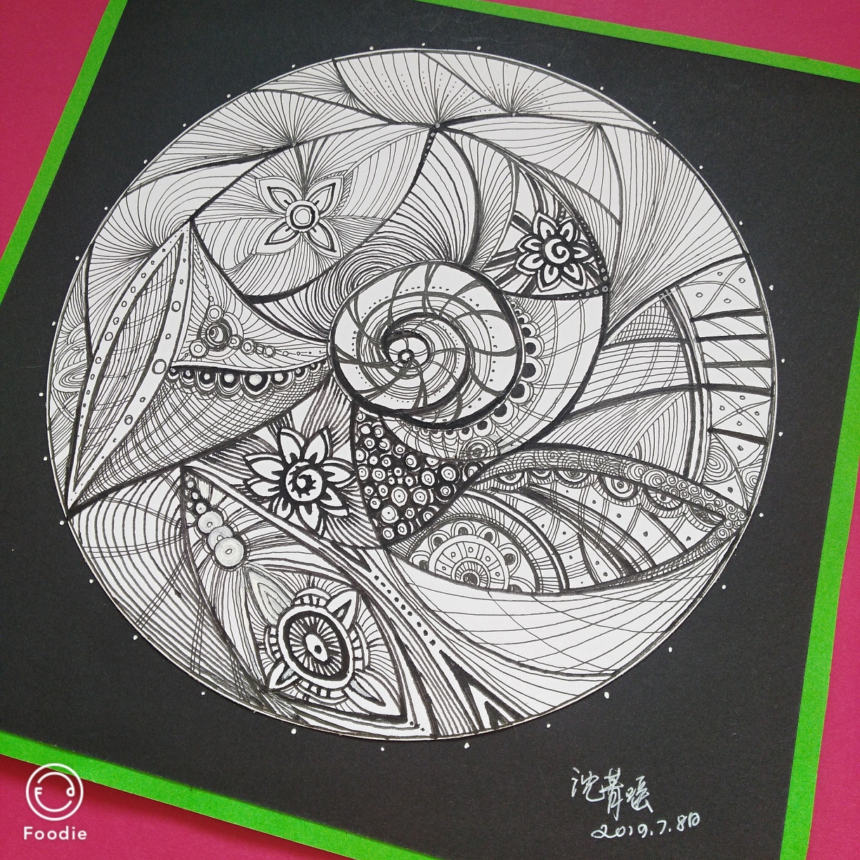 曼陀罗绘画