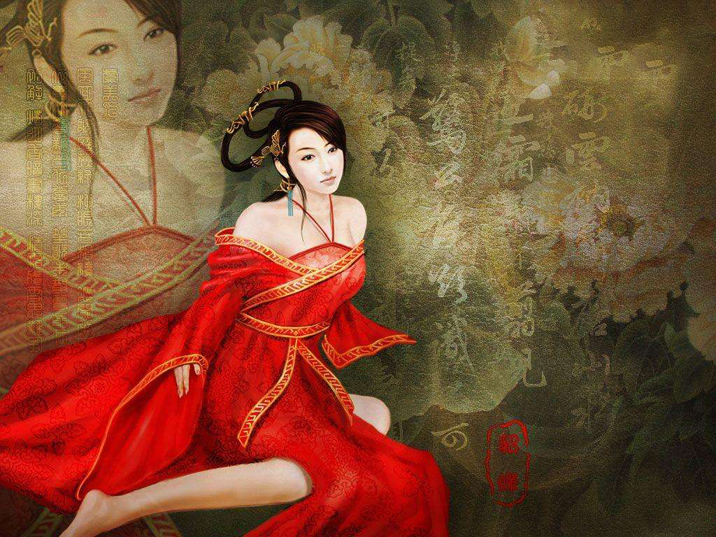 中国古代四大美女之三《闭月.月影貂婵》作者:周国平诵读:☆屏