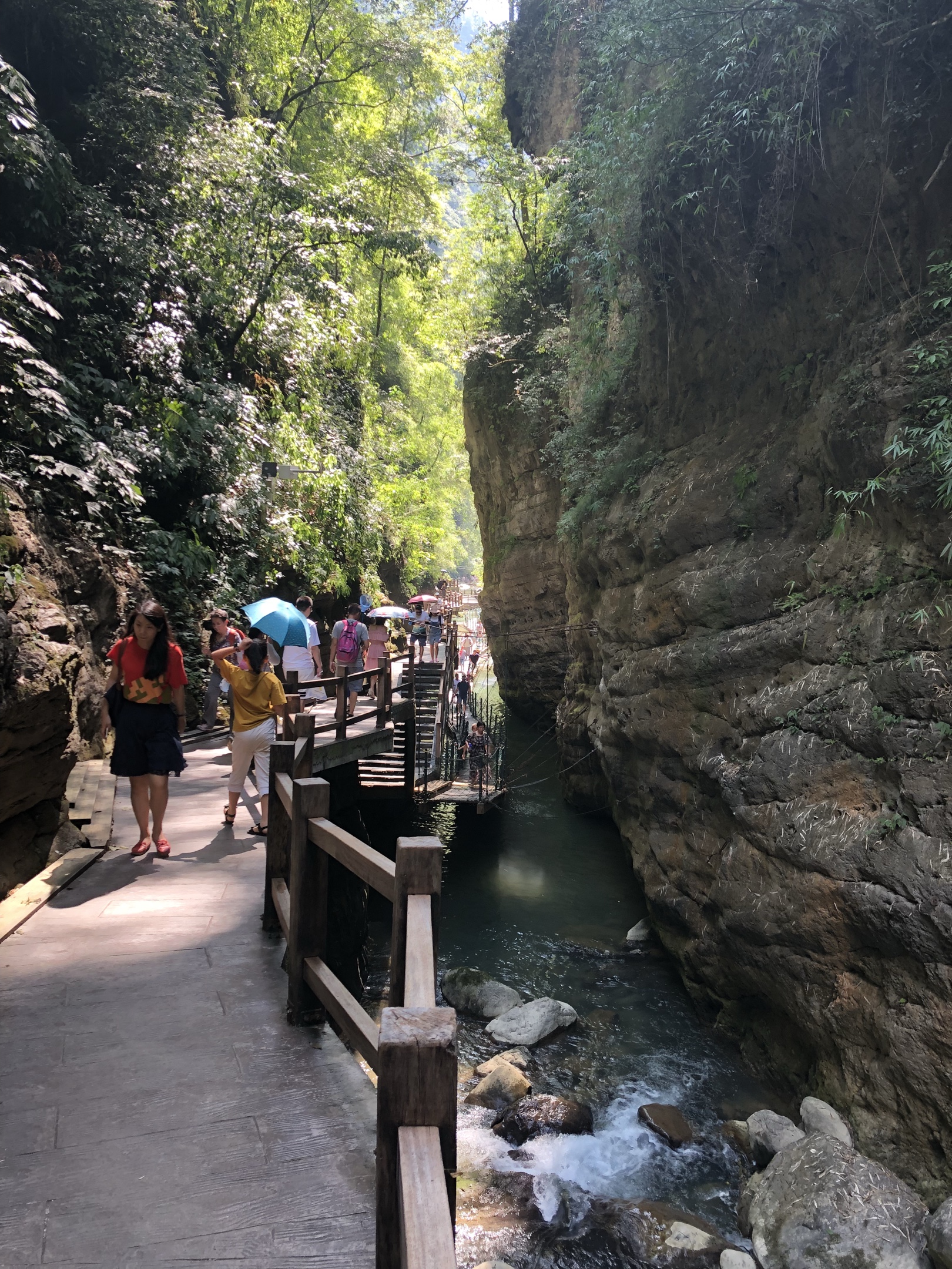 重庆黑山谷,漂流!