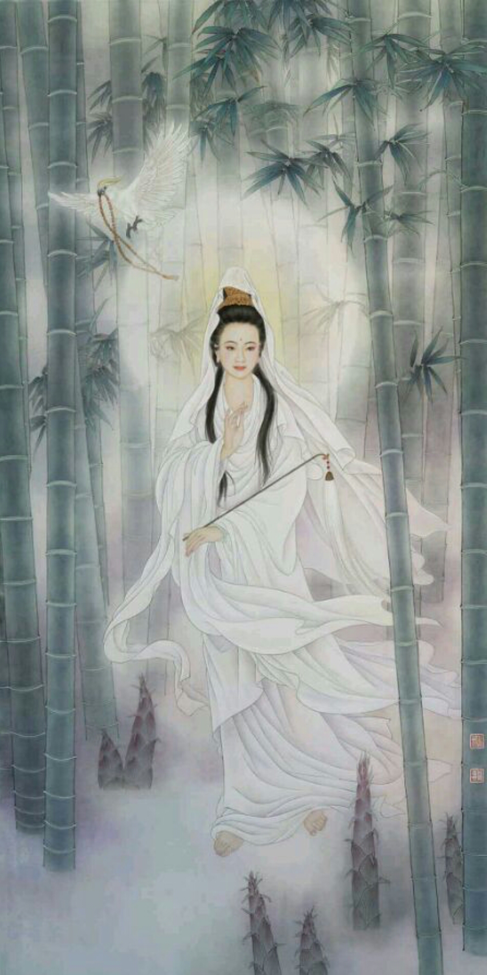 近现代画家赵永夫仕女图精选画作