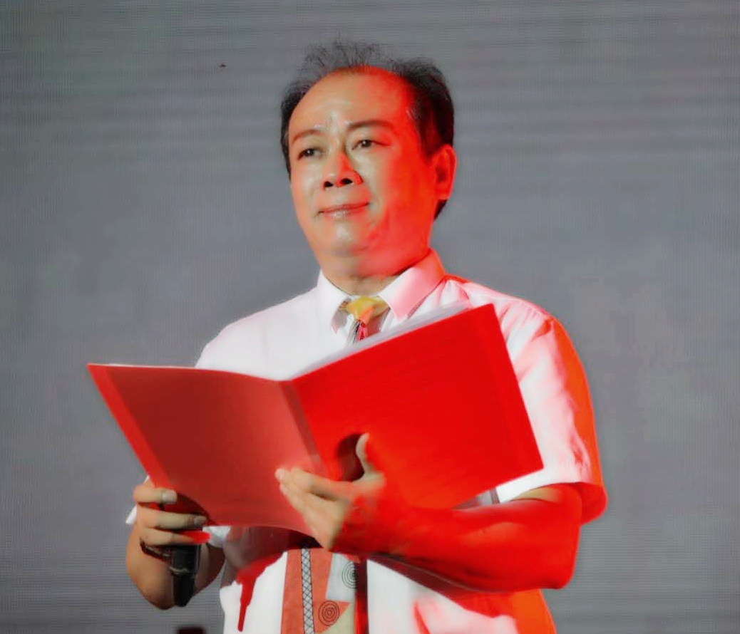 在尚轩,跟随张帆老师学朗诵