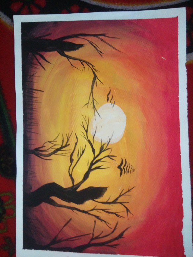 我的素描,水粉画作品