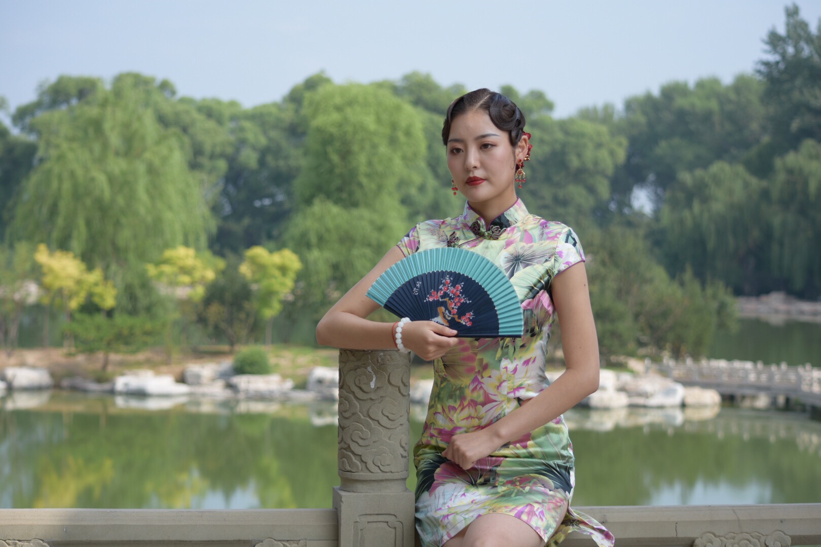 周日旗袍秀,花样年华