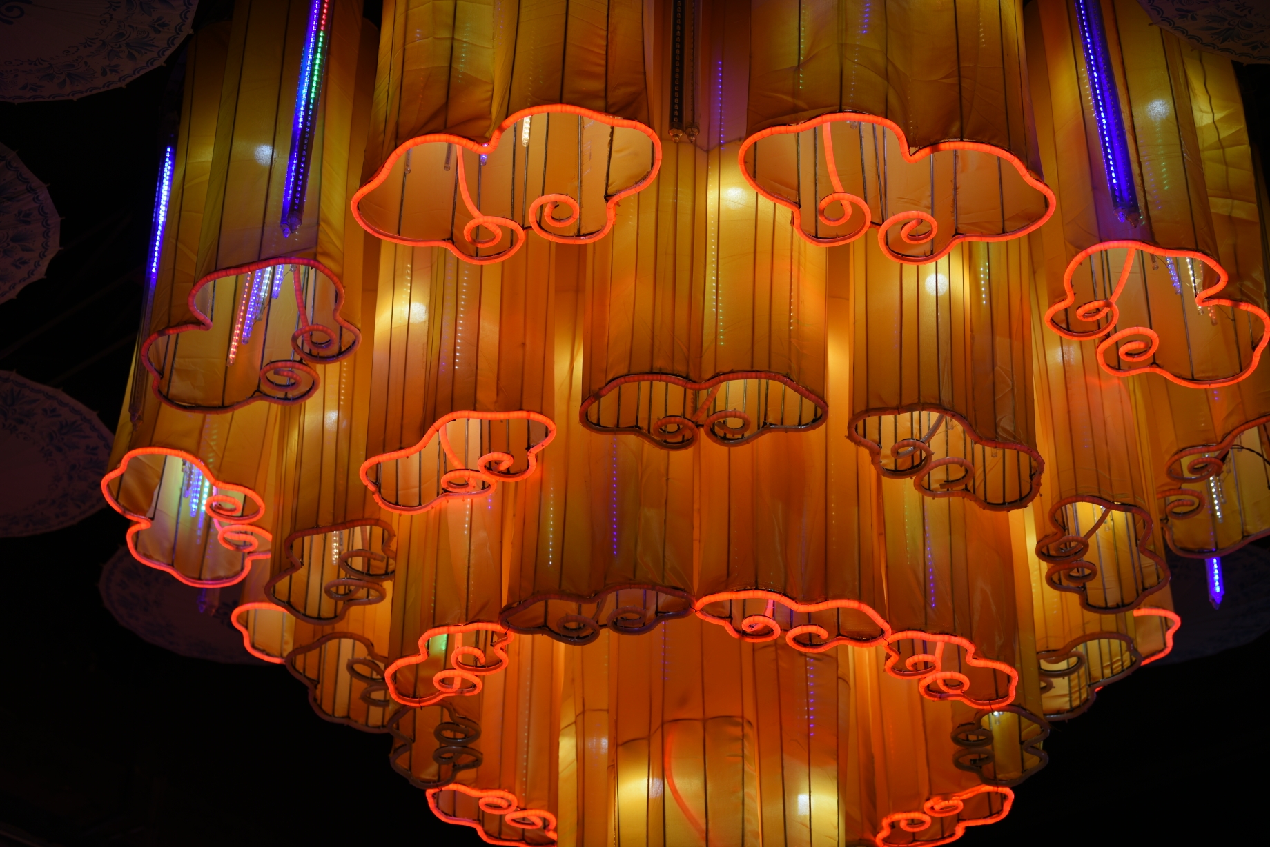 煤海之光"大国崛起"主题彩灯展