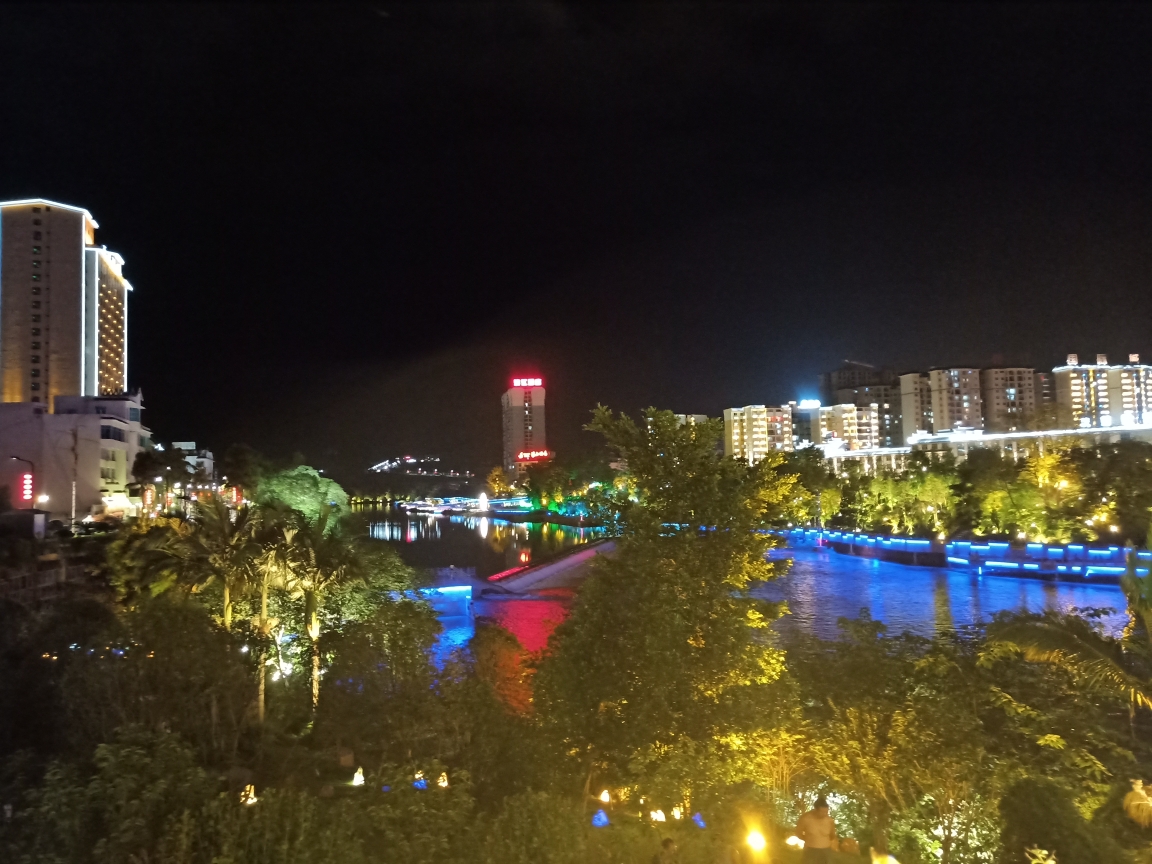 荔波夜景一组