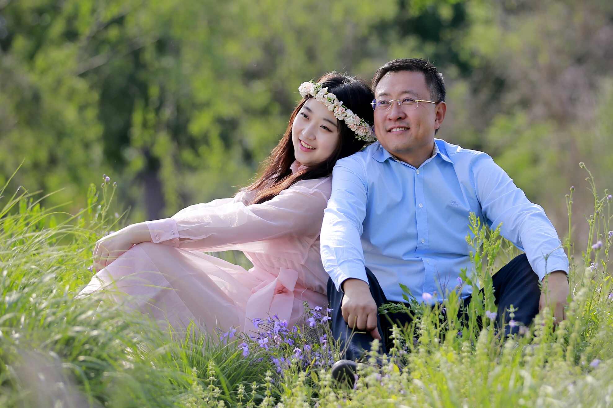 爸爸的两个情人