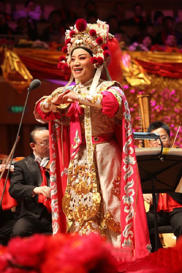 【豫剧】一家人欢天喜地(《五世请缨》选段)演唱:微笑(戏曲)