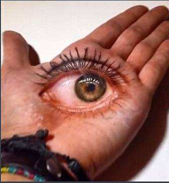 手上长眼睛 原创 图片来源网络