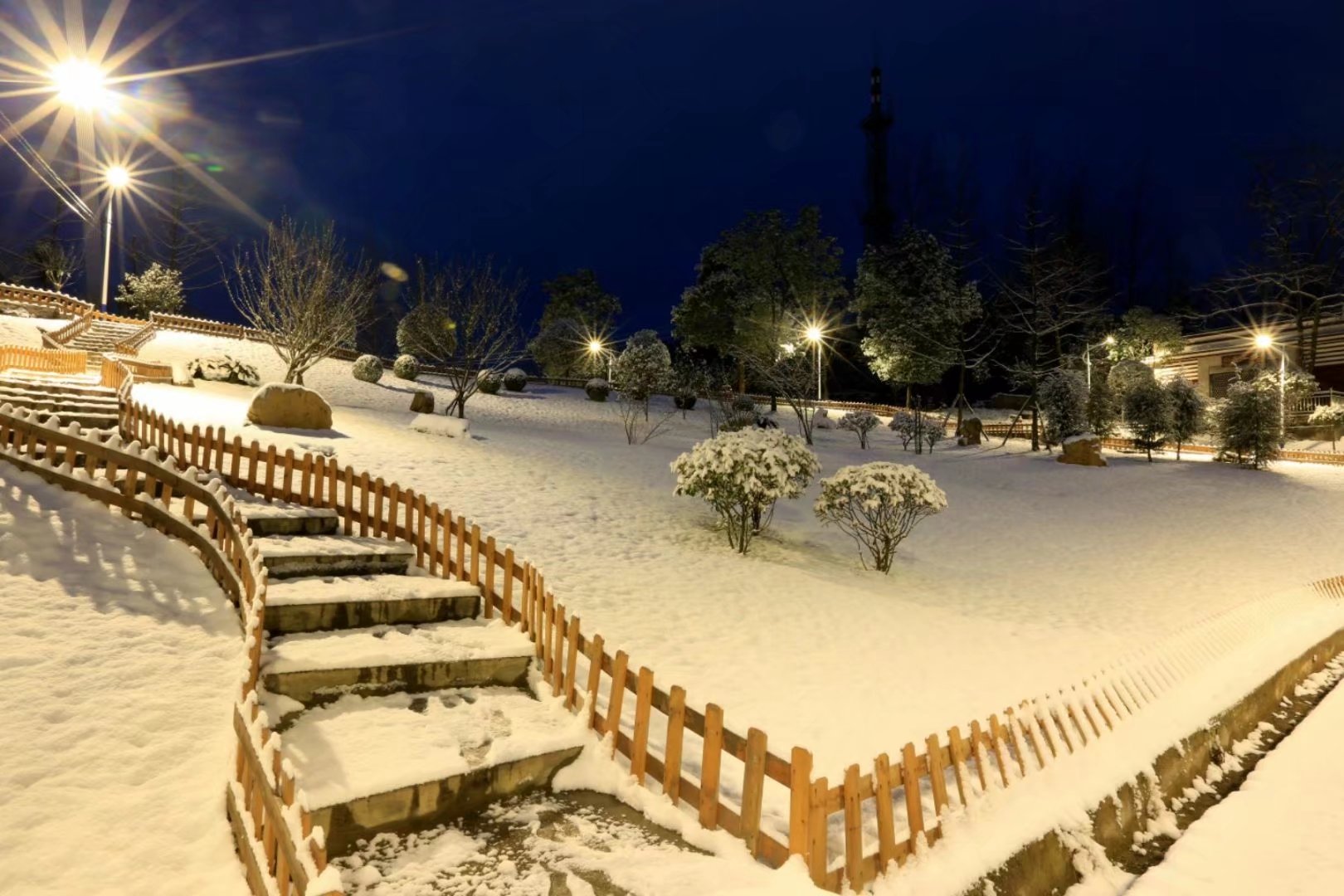 娄山关下的雪景足以惊艳整个冬季