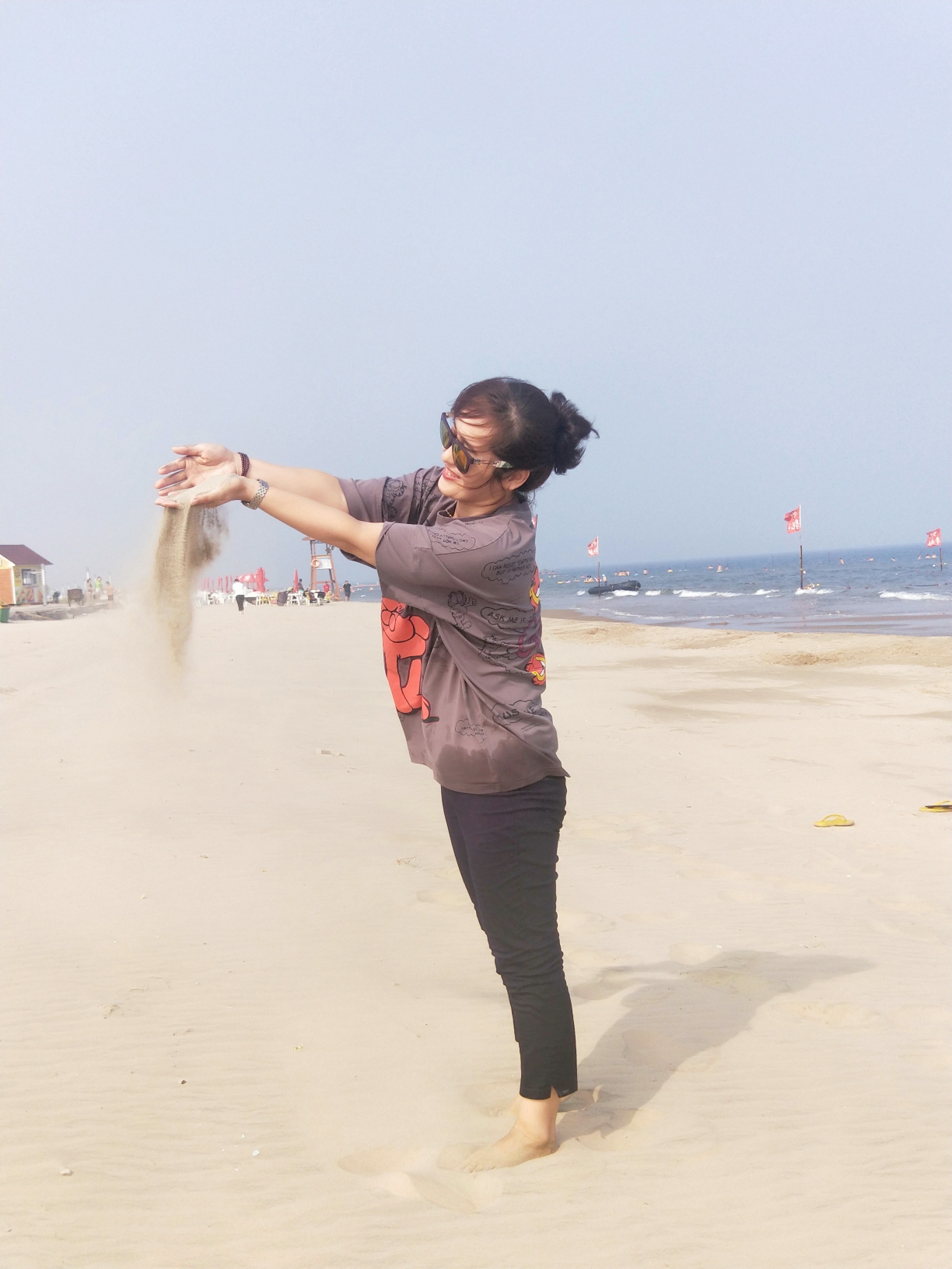 娜游唐山乐亭县碧海银滩