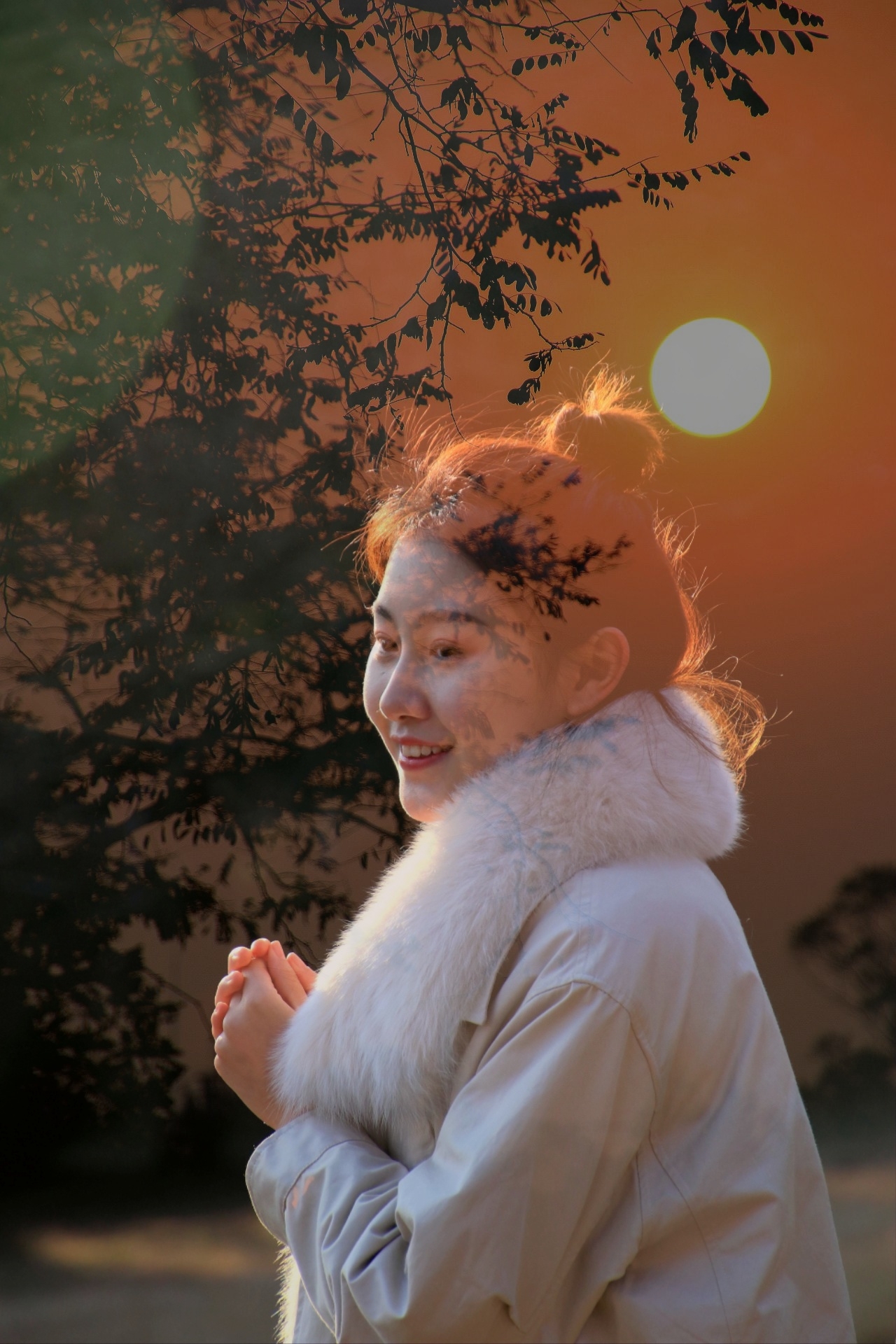 我的冬天61大光比下的女孩拍过来青岛永盛摄影俱乐部逆光人像跟拍