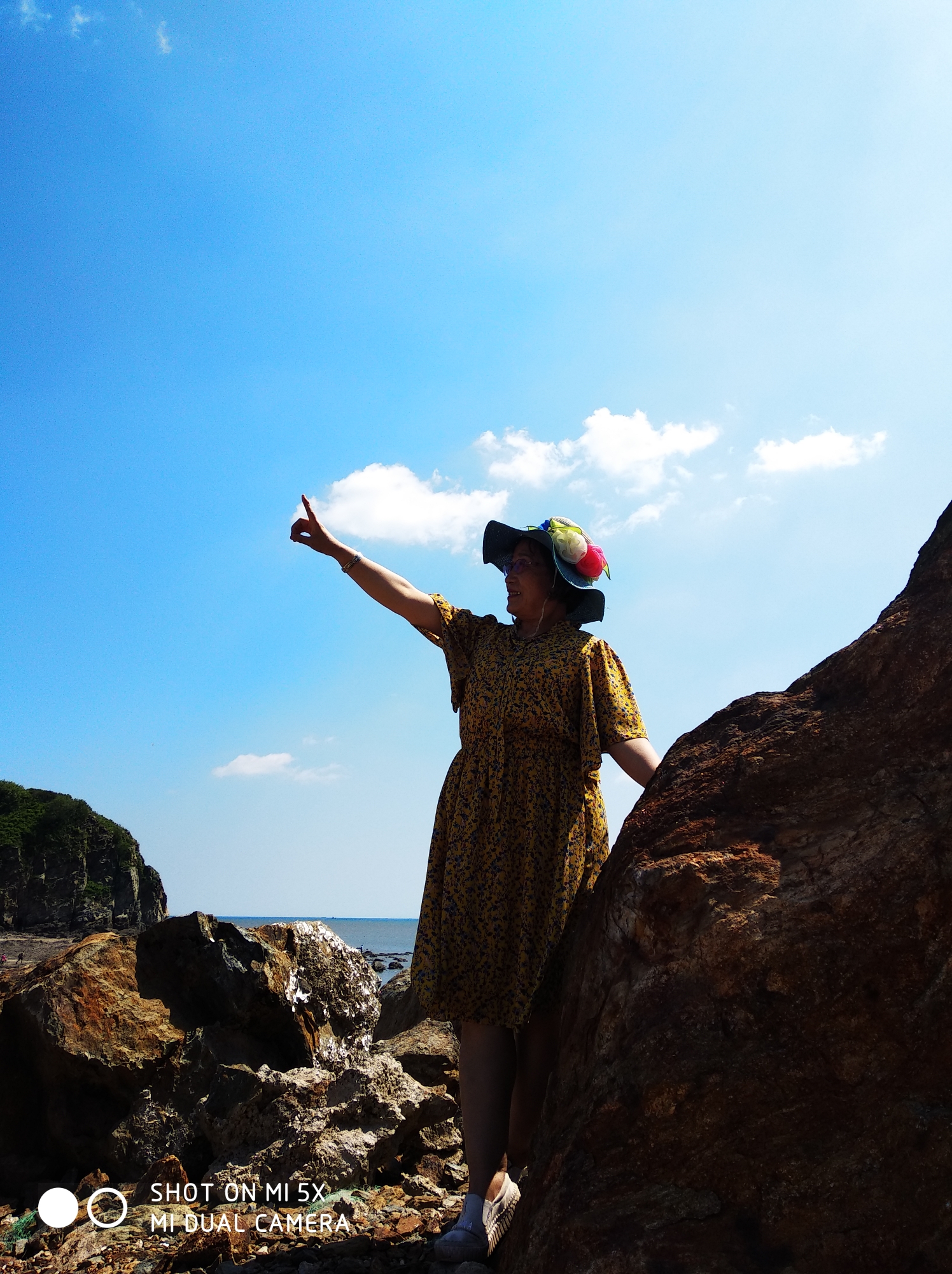 快乐的獐岛游吃海鲜,抓海鲜,看大海,心情放松,开心幸福!