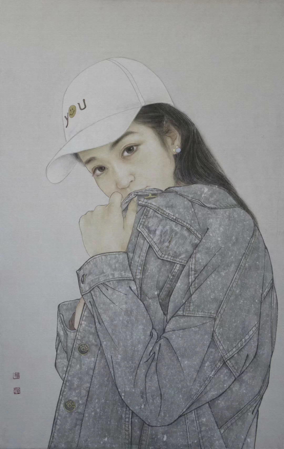 周雪宁工笔人物画作品欣赏
