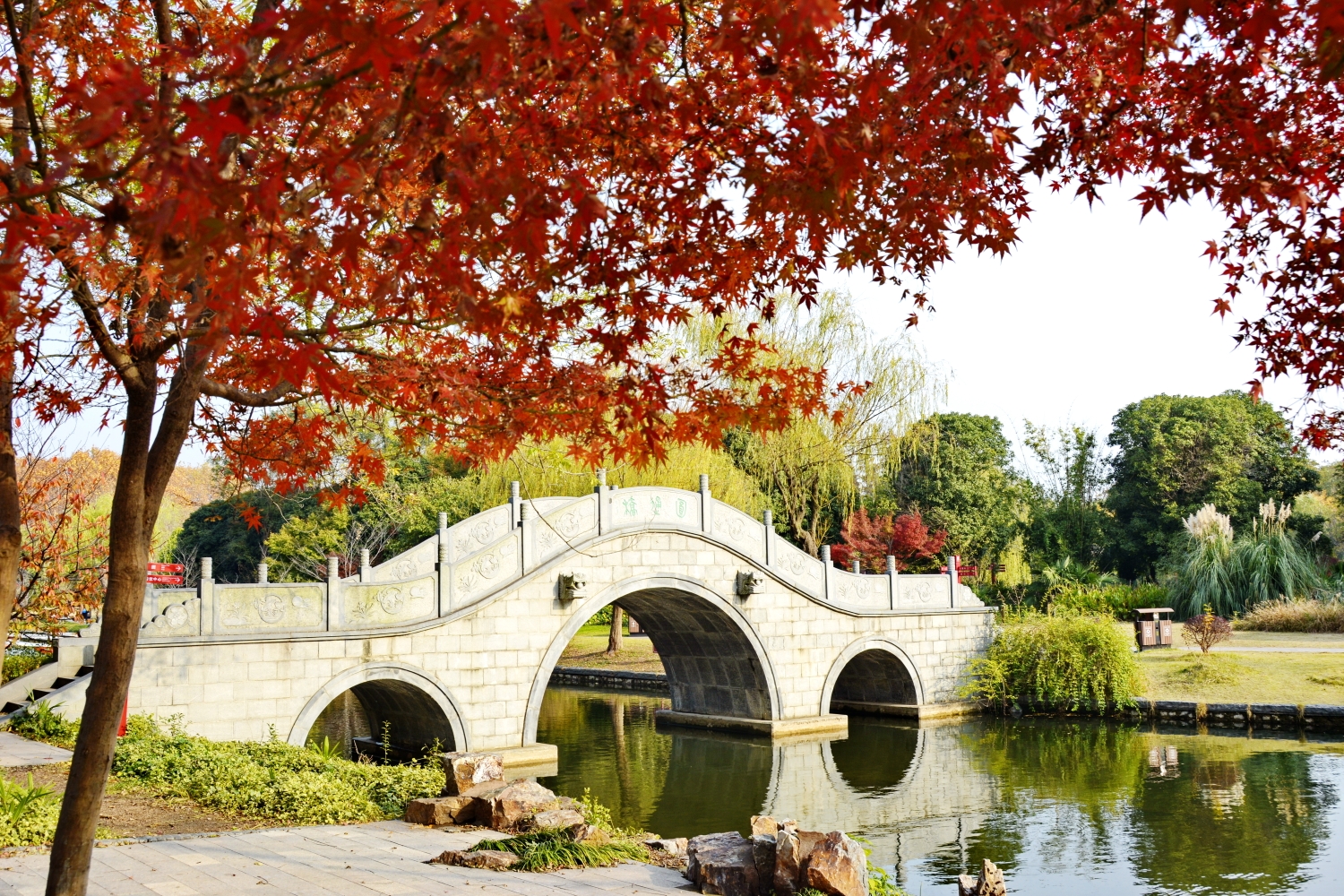 留住焦山秋天的景色