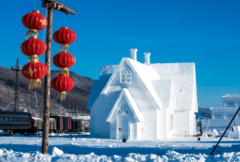朗乡冰雪航母乐园