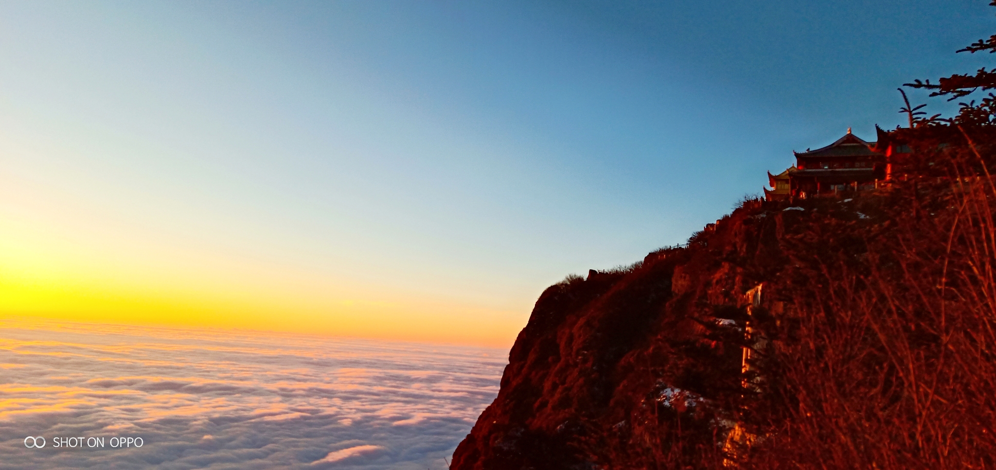 峨眉山日出·云海