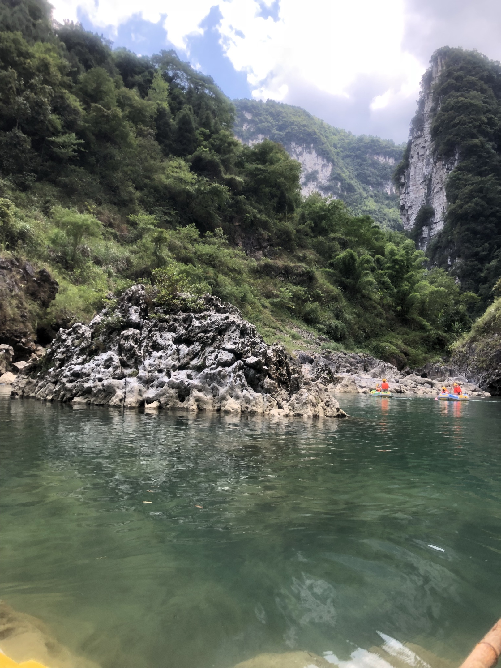 重庆黑山谷,漂流!