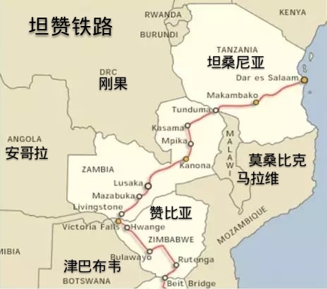 非洲国家的地理位置与国旗