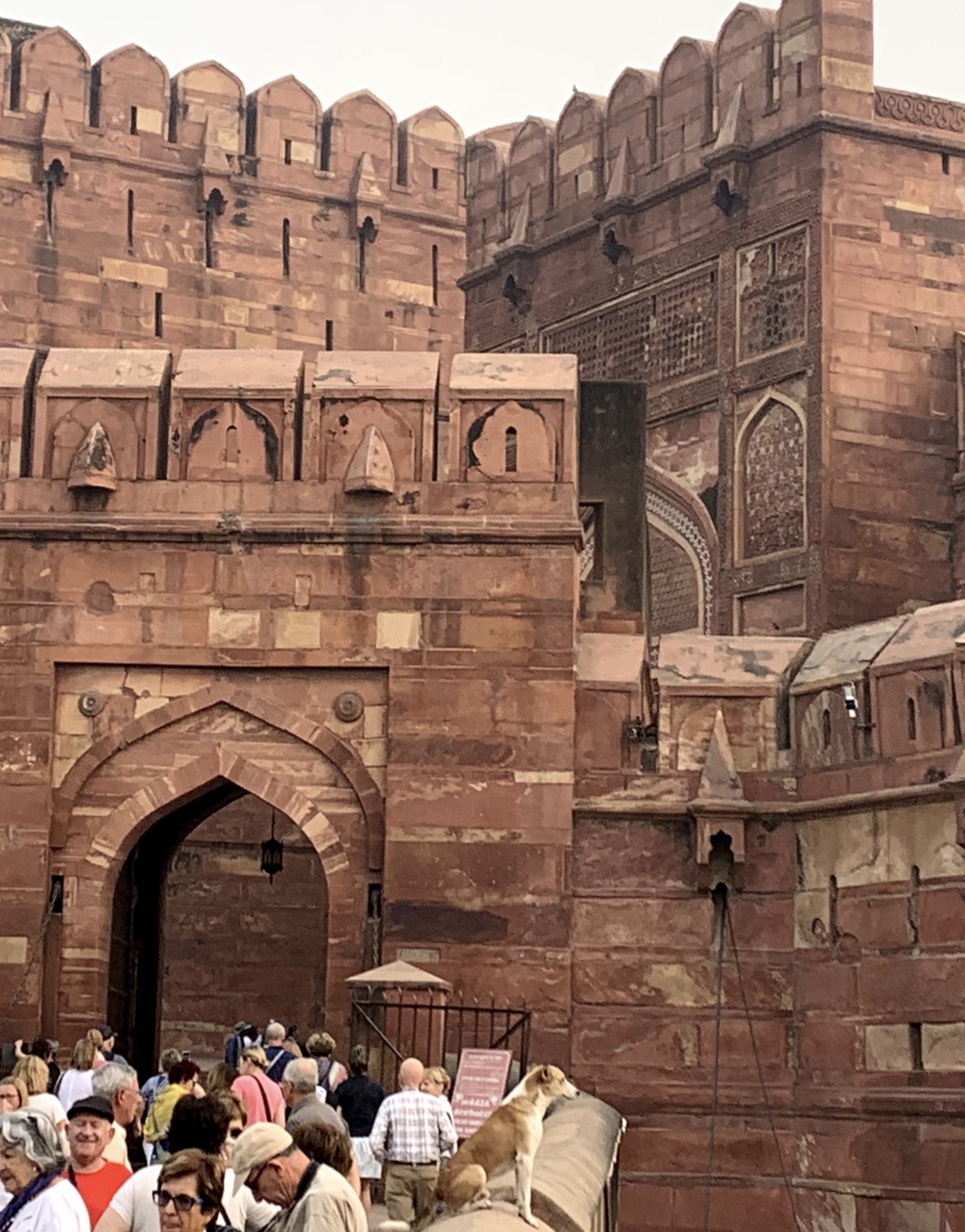 印度行8阿格拉古堡红堡