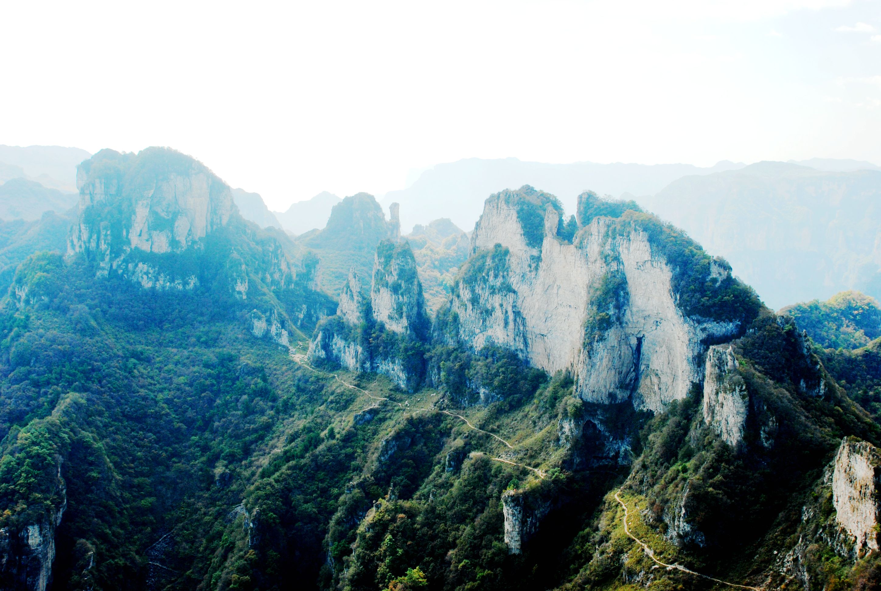 太行云顶山西晋城之王莽岭