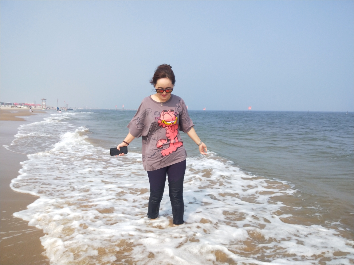 娜游唐山乐亭县碧海银滩